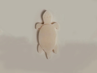 Michigan Turtle Bone Pendant with Hole bone pendants